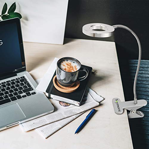 Skymore LED Book Light, Clip Reading Light, USB Interface, 2 Brightness(Warm/White) with Eye Protection, Perfect for Night Reading, Tattoo, Nail Art & Eyebrow Make Up Tattoo Lamp - Thumbnail 7