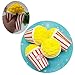 Bestkiy 3pcs Jumbo Squishies Set Popcorn Ice Cream Scented Rainbow Triangle Cake Slow Rising Squeeze Hand Pillow Toy for Collection Gift