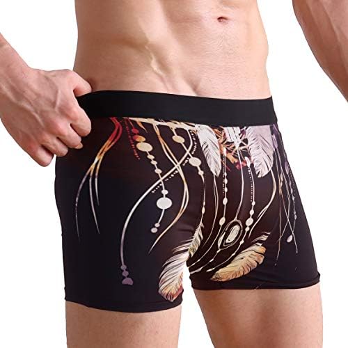 WowPrint Dream Catcher Bohemian Mens Underwear Boxer Briefs Shorts Trunks Man Youth Boy