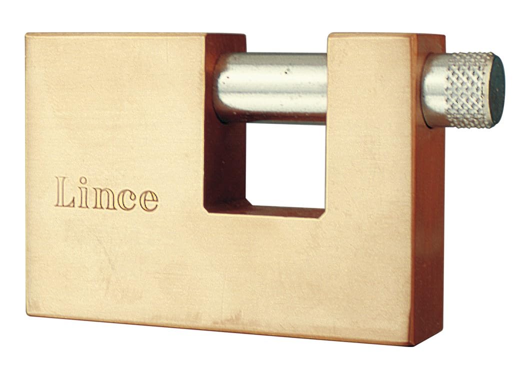 The Industrial cerrajera Lince 70090 Padlock SEG 90 mm Arc Rectangular LAT LAT Lince
