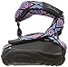 Skechers Women's Reggae-Decked Out Flat Sandal,Black/Multi,7 M US