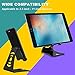 Adjustable Cell Phone Stand, iPhone Stand, Pasonomi Smartphone Cradle, Dock, Holder for iPhone 8 X 7 6 6s Plus 5 5s 5c Samsung Galaxy S8 S7 S6 Note 5 Note 8 Charging Stand (Black)