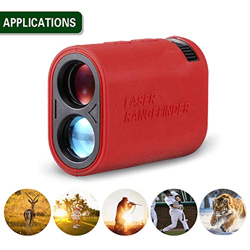 Irfora Laser Rangefinder, 600M / 900M Distance 6X Magnification Hunting Laser Range Finder Monocular Telescope for Golf, Hunting, Outdoor Survey, Exploration