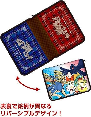 Amazon Co Jp ポケモン Pcタブレットポーチ ミニゲーム ザシアン ザマゼンタ タブレット パソコン ポーチ ケース ピカチュウ ヒバニー ワンパチ メッソン ホビー
