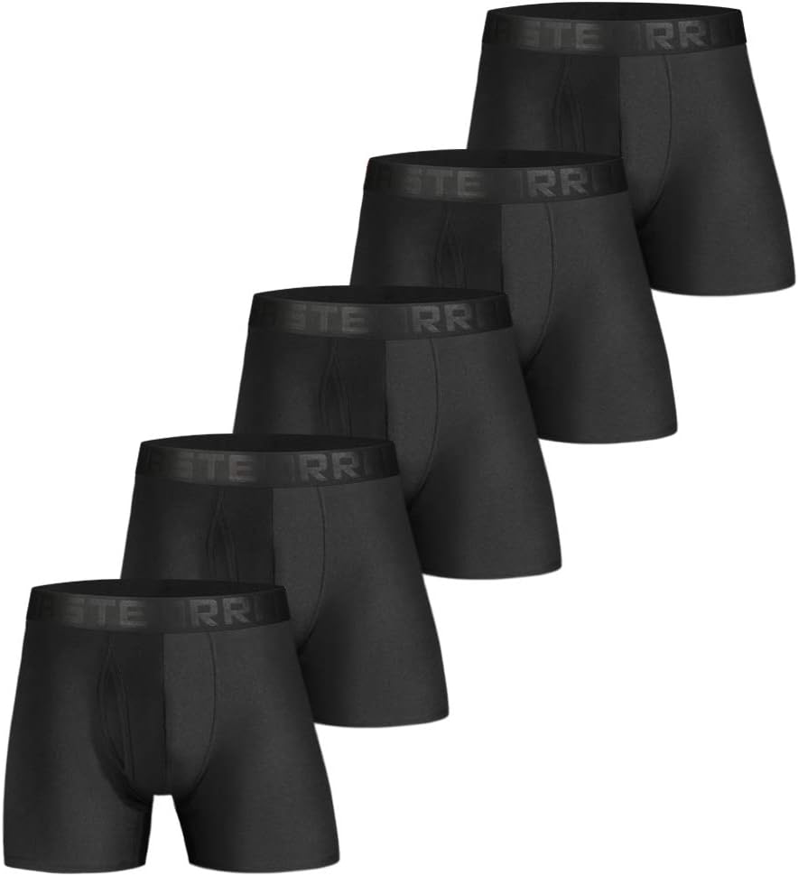 ASTEORRA Mens Boxers Multi Pack Underwear for Men Performance Mens Boxer Shorts Athletic Pouch Underwear