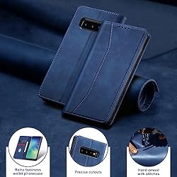 Jasonyu Flip Wallet Case for Samsung Galaxy S10