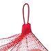 Glotech Red Mesh Produce Bags for Fruits, Vegetables, Seafood, Pack of 50