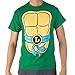 Teenage Mutant Ninja Turtles TMNT Mens Costume T-Shirt (Blue, Medium)