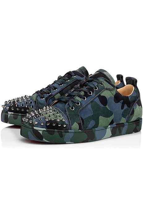 Amazon.com: Christian Louboutin Louis orlato plana picos Platine Mens  Sneakers Zapatos : Ropa, Zapatos y Joyería