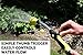 Careful Gardener Garden Hose with 8 Pattern Aluminum Watering Nozzle and Flow Control Knob