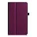 Fintie EKAB002AD-US Folio Case for Fire HD 8 (2015 Model 5th Gen Only), Slim Fit Premium Vegan Leather Standing Cover with Auto On/Off, Purple