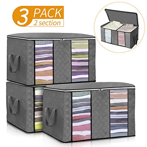 king do way Large Capacity Clothes Storage Bags 23.6