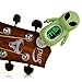 Westshell Guitar Tuner Clip-On Cartoon Cat with LCD Display for All Instruments with Bass, Ukulele,Violin Accessories (Green)