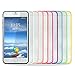 OKRAY 10 Pack Ultra Thin Crystal Clear Scratch Proof Case Skin Bumper Cover with Clear Hard Back Panel for Apple iPhone 6 Plus 5.5 inch - Multicolored