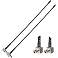 4G LTE 3dBi Soft Mini Whip External TS9 Antenna for MiFi Router Cellular Huawei ZTE MiFi Mobile Hotspot USB Modem Dongle Jetpack AirCard 8800L 7730L AC791L 6620L Pack of 2