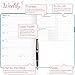 GoGirl Planner and Organizer for Women – A5 Size Weekly Planner, Goals Journal & Agenda to Improve Time Management, Productivity & Live Happier. Undated – Start Anytime, Lasts 1 Year – Turquoise