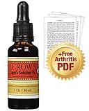 J.CROW'S Lugol's Solution of Iodine 5% + Dr. Jarvis' Special Report: Understanding Arthritis as an Energy Disease