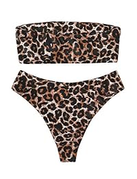 Bikini sexy para dama, cintura alta, acolchado, traje de baño