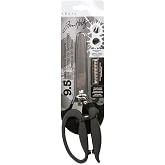 Tonic Studios Tim Holtz Recoil Scissors - Titanium Coated, Double-Beveled Blades, Black (9.5'')