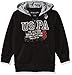 U.S. Polo Assn. Big Boys' Fleece Hooded Jacket, Black, 10/12