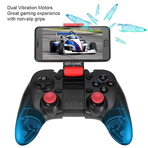 image for ALLCACA Bluetooth Game Controller Wireless Gamepad Rechargeable Phone 