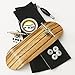 Peoples Republic Zebra 32mm n.EXT Complete Wooden Fingerboard w CNC Lathed Bearing Wheels