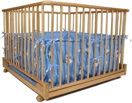 Parc Quadrangulaire 100x100 Cm Pliable Canards Bleu Amazon Fr Bebes Puericulture