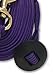 Southwestern Equine Lunge Line for Horses Cotton Horse Lunge Line with Bolt Snap & Rubber Stop (Purple, 24')