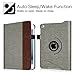Fintie iPad mini 4 Case - 360 Degree Rotating Stand Case with Smart Cover Auto Sleep / Wake Feature for Apple iPad mini 4 (2015 Release), Denim Grey