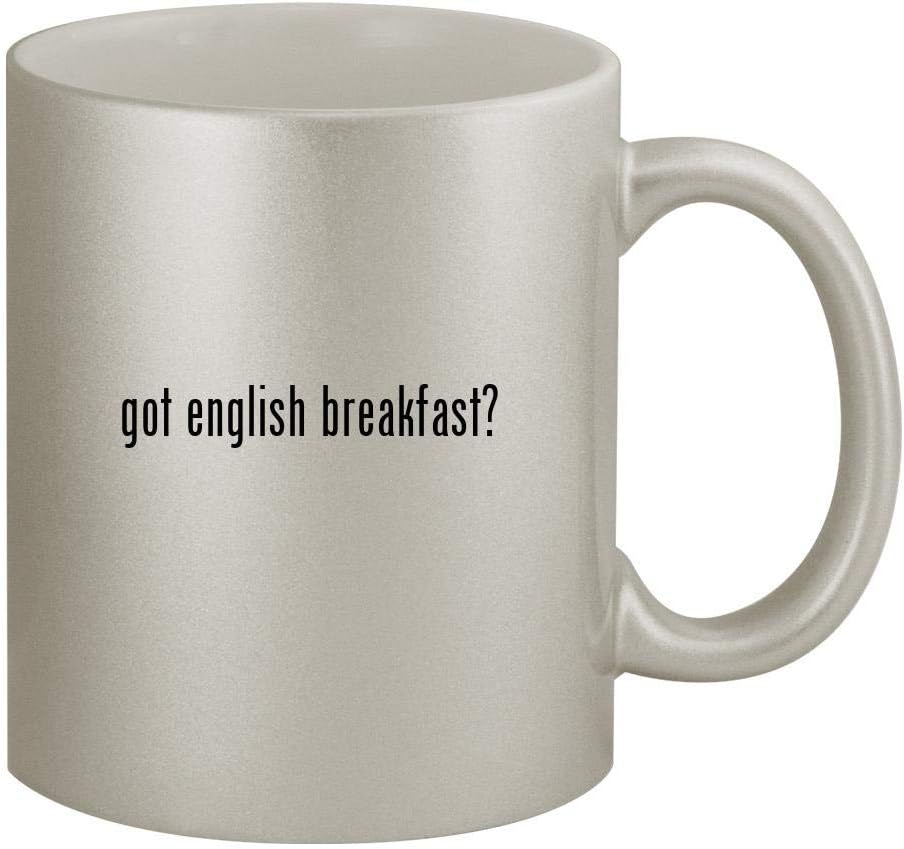 Dream High english breakfast - 11oz Silver Coffee Mug Cup, Silver
