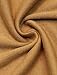 Allegra K Women's Contrast Color Round Neck Draped Long Sleeve Batwing Dolman Tunic Tops Medium Brown