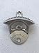 Barware Gear Wall Mounted Open Here Bottle Opener with Free Stainless Steel Mounting Screws. Pop the cap and open your Beer and Soda in Style. Wall Hung Beer Opener for Bar or Kitchen. Matted Nickel