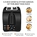 Toaster 2 Slice, CUSINAID Toasters with 2 Extra-Wide Slots, 2 Slot Toasters, Top Rated Best Prime, Stainless Steel with Pop Up Reheat Function Black