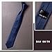 Dan Smith Stylish Slim Neck Tie Multi-Color Plain Thin Neckties Silk Blend Bundle Deal Casual Autumn 5 Style DAN1003 Red,Black,Midnight Blue,Indigo,Medium Violet Red