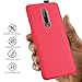 OnePlus 7 Pro Case, KuGi OnePlus 7 Pro Case, JS Scratch Resistant & Anti Slip Grippy Soft TPU Case for OnePlus 7 Pro Smartphone (Red)