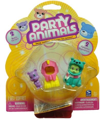 PARTY ANIMALS - DOUBLE PACKS - Assorted (9582)