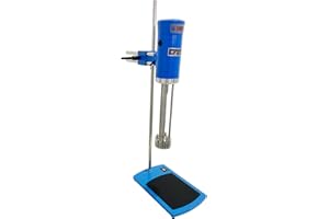 +UXI Laboratory High Speed Dispersing Homogenizer Emulsifier Capacity 40L (H2O) Water 200-11000r/min 510W Digital Display Ble