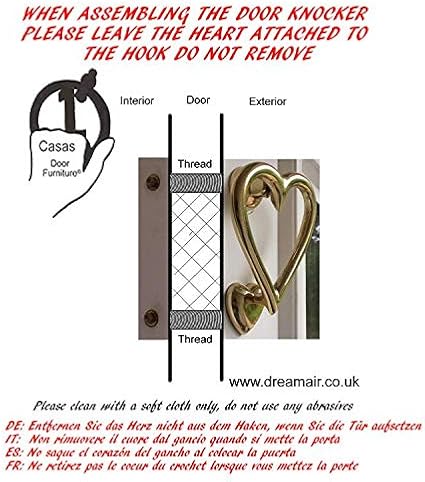 3 Colori Cuore Battente Per La Porta Porta Mobilio Nero Fai Da Te Batacchi