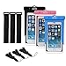 Waterproof Case, 3 Pack UKCOCO Universal Dry Bag for Rafting, Kayaking, Swimming, Boating, Fishing, Skiing Work with iPhone 6 6S Plus SE, Galaxy S6 S7 Edge