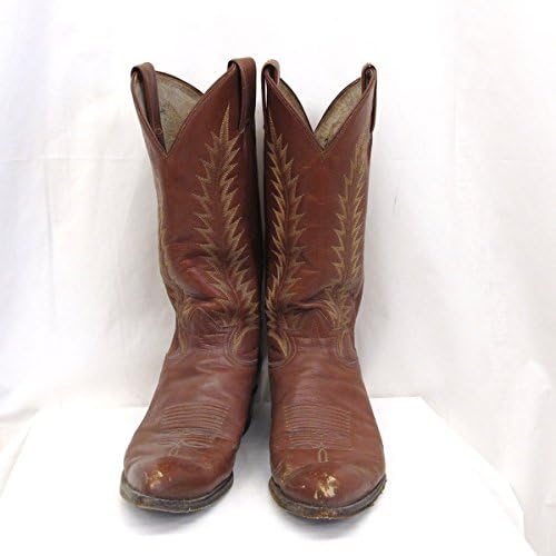 Amazon トニーラマ Tony Lama ブーツ ウエスタン 27cm メンズ サイズ 7 1 2 E 9 ブラウン 刺繍 J 70 中古 Tony Lama トニーラマ ブーツ