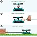 GrowGreen Garden Sprinkler, 360° Rotating Lawn Sprinkler with a Large Area of Coverage - Adjustable, Weighted Gardening Watering System