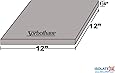 Isolate It!: Sorbothane Vibration Damping Sheet Stock 50 Duro (1/4 x 12 x 12in)