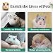 Maibtkey Hamster Chew Toys, Guinea Pig Toys Chinchilla Roller Rat Chews Toys, Teeth Care for Small Animals Bunny Rabbits Toys Accessories, Dumbbells Exercise Bell Unicycle, Pack of 10