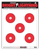 Bright Lightning - Paper Gun Range Shooting Targets 15x19 Inch