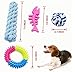 Raschify Best Tug of War Dog Supplies Pack | Most Popular Small Medium Large Prime Training Indestructible Tuffy's Toys | Aggressive Chewer Frisbee Entertainment Plush Soft Puppy Chews (Pack of 10)