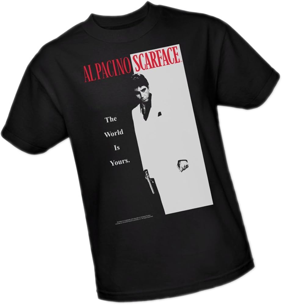 Classic Al Pacino Scarface Adult TShirt, XXLarge Amazon.ca
