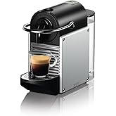Nespresso Pixie Espresso Machine by De
Longhi, 1100ml, Aluminum,Silver