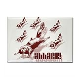 Flying Squirrels Rectangle Magnet by CafePress