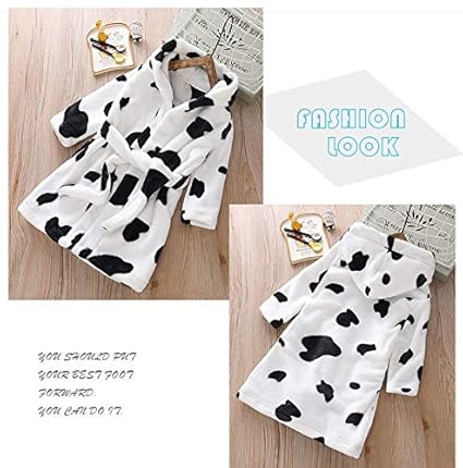 Xinne Unisexe Bebe Filles Garcons Capuche Peignoir Robe Chambre Enfants Vetements Nuit Chemise Nuit Pyjama Peignoirs De Bain Vetements De Nuit Et Peignoirs Mosquitocontrolequipment Com