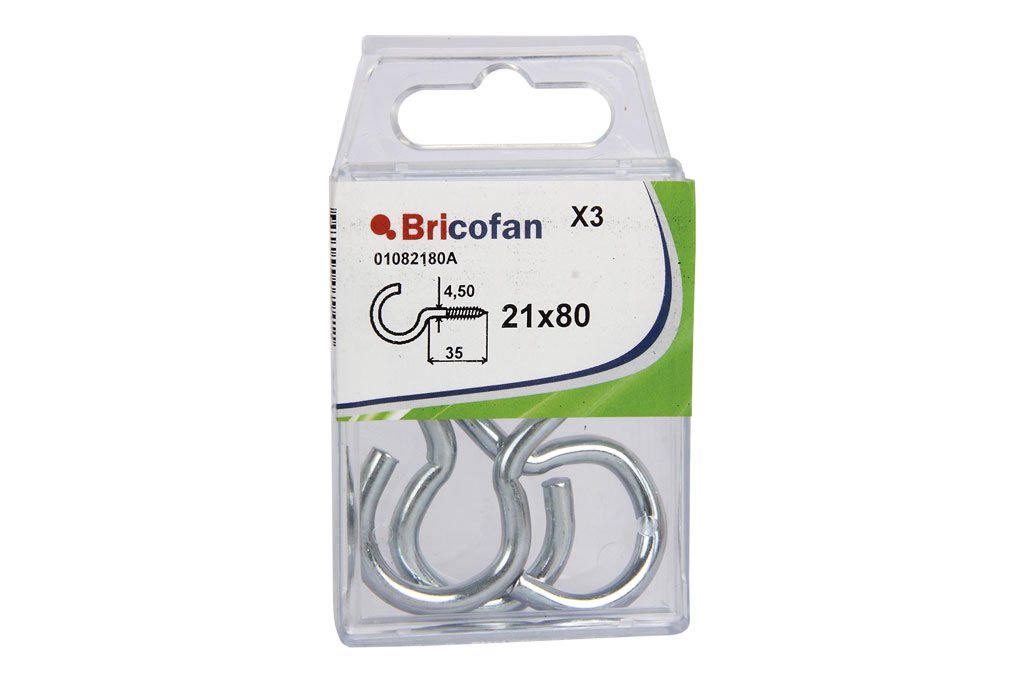 CoFan 01082180 A – Pack of 3 hembrillas Open (21 x 80 mm)